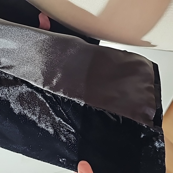 Preston and York open cardigan velvet jacket. Size 14. goth, wimzagoth. Y2K. - Picture 3 of 7